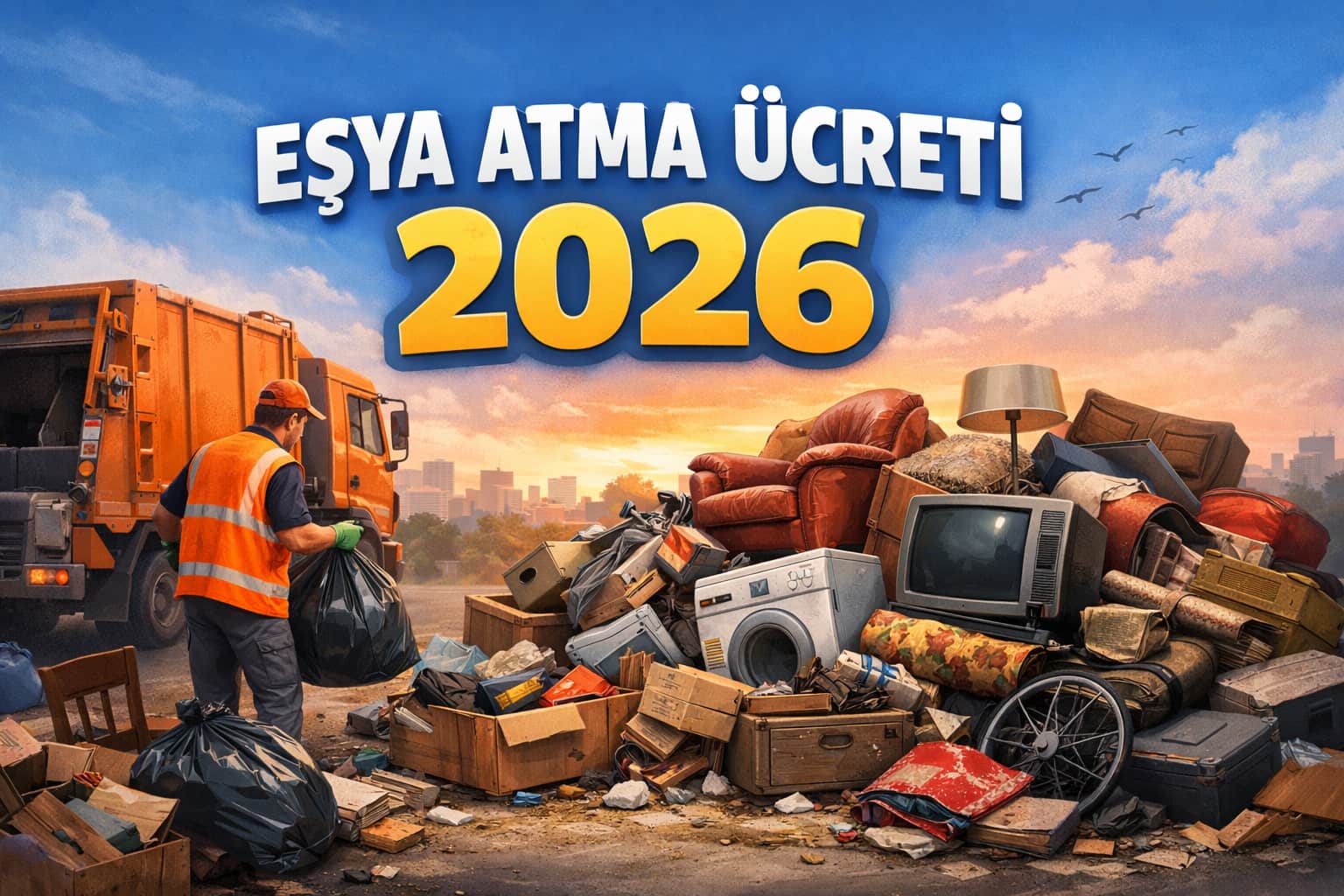 Eşya atma ücreti 2026 İstanbul eski eşya atımı fiyatları