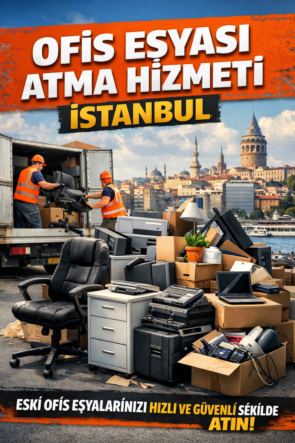 Ofis eşyası atma hizmeti İstanbul ofis boşaltma ve eşya tahliye